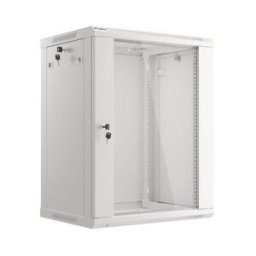 Lanberg WF01-6415-10S armario rack 15U Bastidor de pared Gris