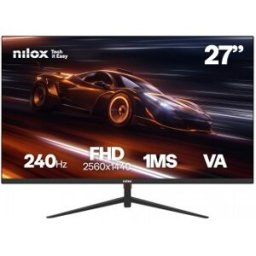 Nilox MONITOR 27 GAMING FHD 240HZ - 27" Full HD - LCD - Negro - 240Hz