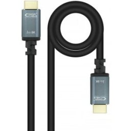 Nanocable Cable HDMI 2.1 IRIS 8K A/M-A/M, Negro, 5 Metros