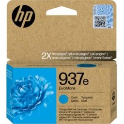 HP Cartucho de Tinta Original EvoMore 937e cian