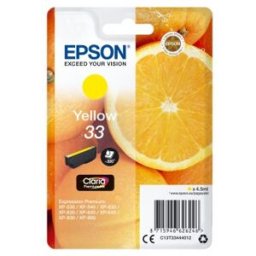 Epson C13T33444012 TINTA CLARIA 33 AMARILLO PREM