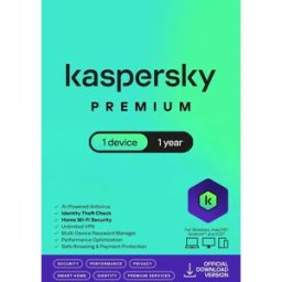 Kaspersky Premium Total Security 2026 - 1 Dispositivo - 1 Año para PC / Mac / iOS / Android - Código de descarga