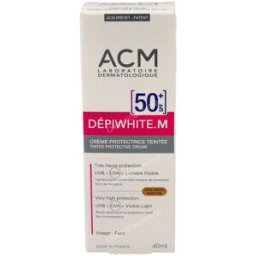 Acm laboratoires depiwhite m. crema con color (dorado) spf 50 40ml.