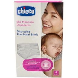 Chicco braga malla desechable post parto t/u 4un