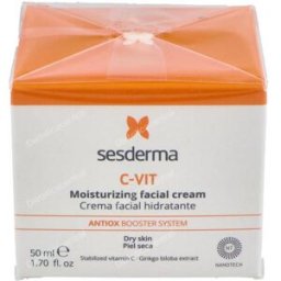 Sesderma c-vit crema facial hidratante 50ml.