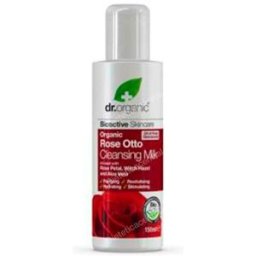 Dr. organic limpiador facial piel madura rosa de otto 150ml