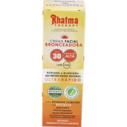 Rhatma crema facial bronceadora spf30 60ml.
