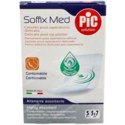 Pic pic aposito post op antibact soffix med 5x7 5 uds