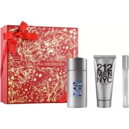 Carolina Herrera 212 Nyc Men Estuche 3 Piezas