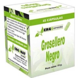 Ergonat Galenic Ergosphere grosellero Negro 45 caps