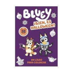BEASCOA Bluey. Actividades - bien, Es Halloween! Un Libro Para Colorear Terroríficamente Divertido