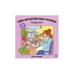 Contenido en Movimiento Libro Antiestrés Para Colorear-trabajo Y Ocio