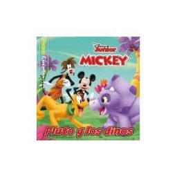 Libros Disney Mickey. Pluto Y Los Dinos. Pequecuentos