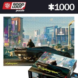 Rompecabezas Good Loot Cyberpunk 2077 Mercenary on the Rise 1000 piezas