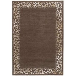 AFK Alfombra suave con diseño de leopardo 200 x 290 cm
