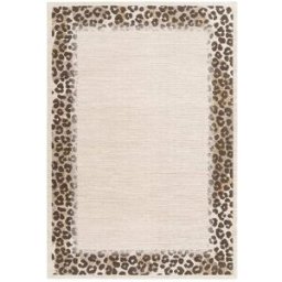 AFK Alfombra suave con diseño de leopardo 200 x 290 cm