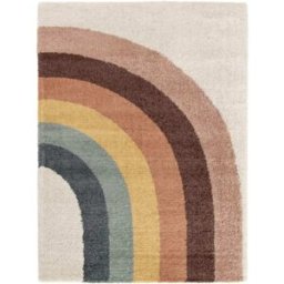 AFK Alfombra infantil de pelo alto suave y cómoda 133 x 182 cm