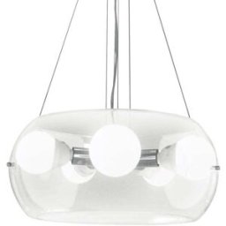 Ideal Lux AUDI-10 lámpara de suspensión transparente D485xH470-1000mm