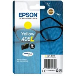 Epson Singlepack Yellow 408L DURABrite Ultra Ink Original Amarillo Para WorkForce Pro WF-C4810DTWF