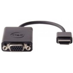 Dell - Adaptador de vídeo - HDMI / VGA - HDMI (M) a HD-15 (H) - negro - para Chromebook 3120, 7310,
