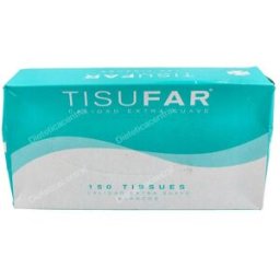 Tisufar tisufar paÃ?uelos blanco caja 150 un