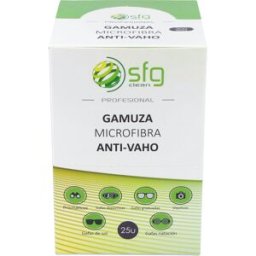 Sfg clean gamuza microfibra anti-vaho caja 25ud.