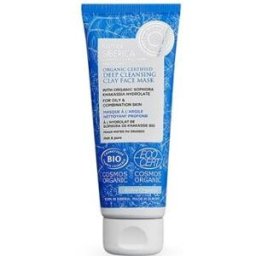 Natura siberica mascarilla facial arcilla limpieza profunda 75ml.