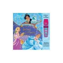 Disney Princesa: Jasmín, Moana, Rapunzel Y Mas! Sueños Brillantes - Libro Interactivo Y Linterna Con 5 Sonidos - Pi Kids