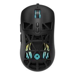 Ratón Oniverse Kryo USB tipo A 13800 DPI Negro RGB 7 Botones Ambidiestro