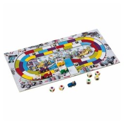 Juego de mesa carreras HABA Monza con dados y pistas plegables