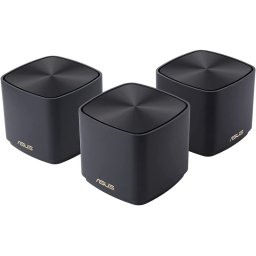 Asus ZenWifi AX Mini XD4 Pack 3 Sistema Mesh WiFi 6 AX1800 Negro