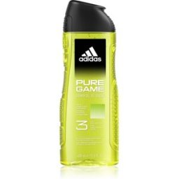 Pure Game Gel De Ducha Para Rostro, Cuerpo Y Cabello 3 En 1 Para Hombre 400 Ml