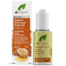 Dr. organic aceite facial aceite argan marroqui 30ml.