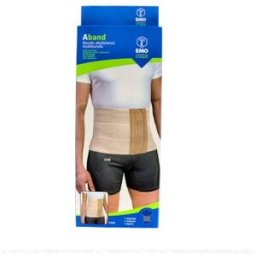 Emo emo faja abdominal 3 bandas t/xl 120-140 cm beige (fj183)