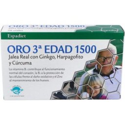 Espadiet jalea plus 60 oro (3ª edad) 20amp.