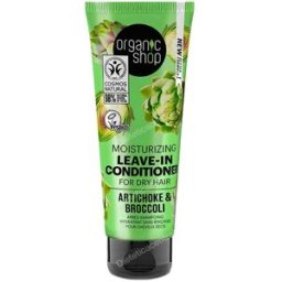 Organic shop acondicionador hidratante sin aclarado para cabello seco «al