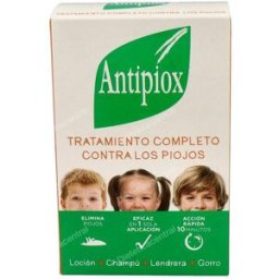 Antipiox antipiox pack ( loción+champu+liendrera )