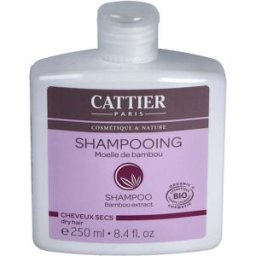 Cattier champu cabellos secos medula de bambu 250ml.