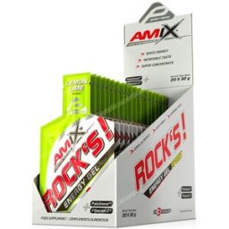 Amix performance rock s gel sin cafeina limon 20x32 gr