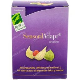 Cien por cien natural sensoril adapt. 60cap.