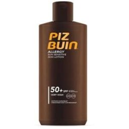 Pizbuin allergy locion solar spf50+ 400ml.
