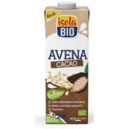 Isola bebida vegetal de avena y cacao 1lt 6uds. bio s/a
