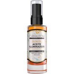 Camaleon cosmetics camaleon aceite iluminador cuerpo y cabello 30ml.