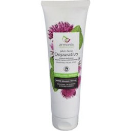 Armonia cosmetica natural jabon facial de arcilla gris tubo 150gr.