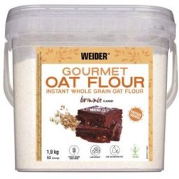 Weider weider harina de avena brownie 1,9kg.