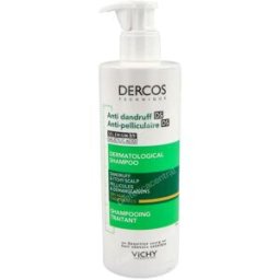Dercos champu anticaspa cabellos secos 400ml.