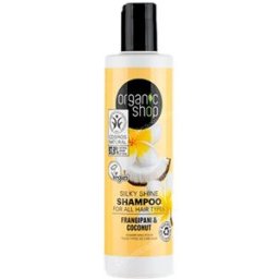 Organic shop organic shop champu franchipan-coco todo tipo cabello 280 m