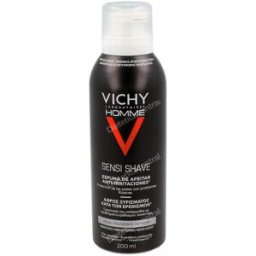 Vichy espuma de afeitar piel sensible 200ml.
