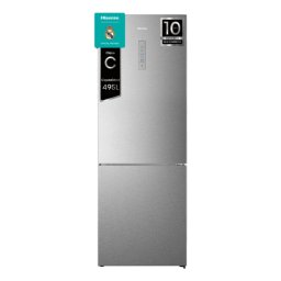 Frigorífico Combi Hisense RB645N4BIC Total No Frost 200cm 495L C Inox Inverter