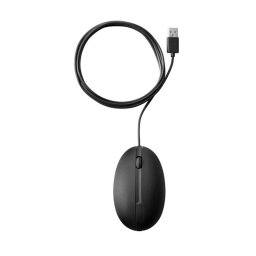 Ratón HP 320M USB tipo A 1000 DPI Negro Ambidiestro Cableado